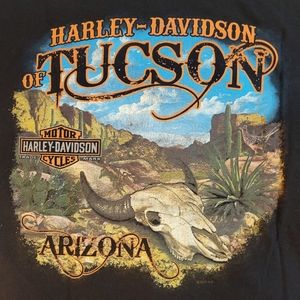 Men's XL Harley Davidson black graphic T-shirt Tucson AZ